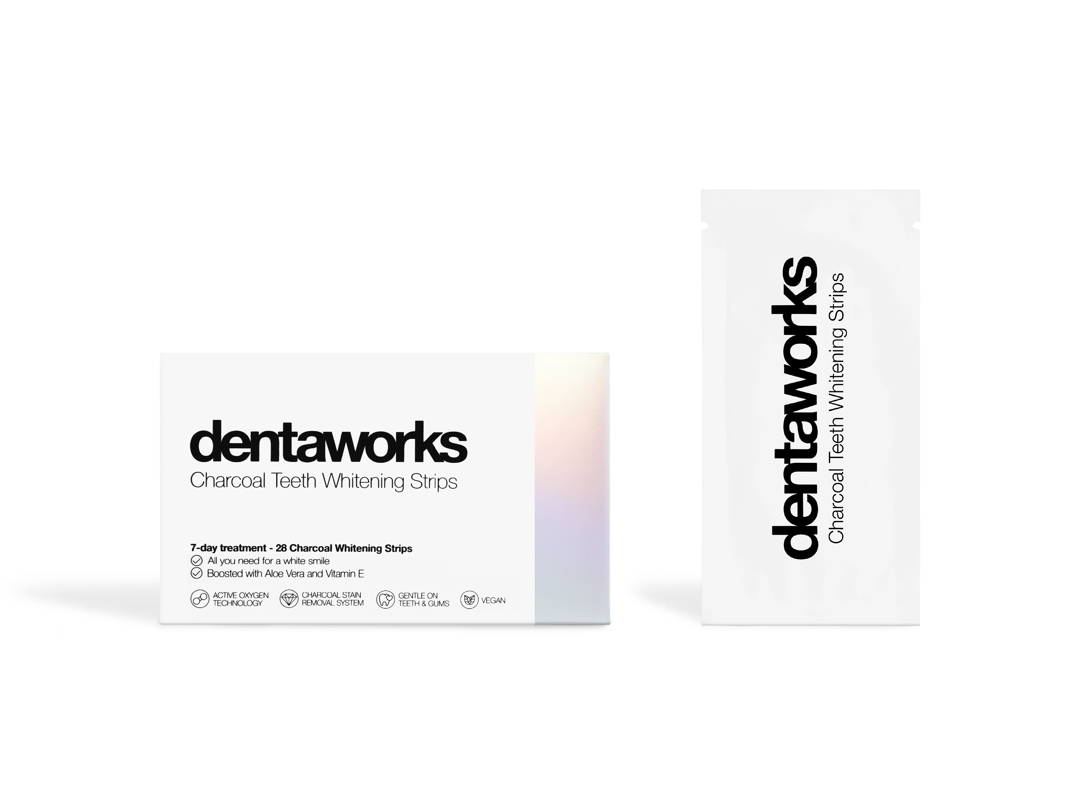 Dentaworks Charcoal Tannblekingsstrips